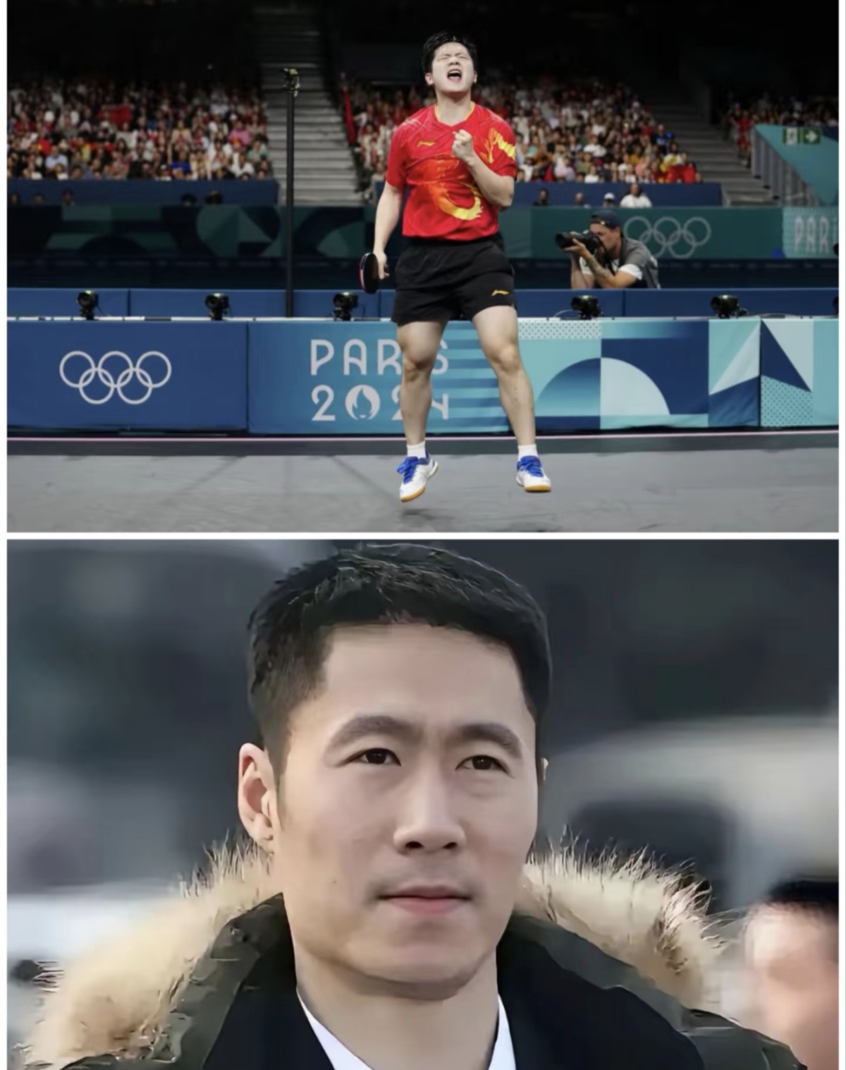 法国乒乓球队鏖战德国乒乓球队，樊振东统治全场